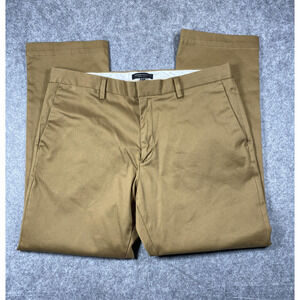 Banana Republic Pants Mens 36x30 Caramel Aiden Slim Fit Chino Dress Casual Fall